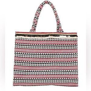 RUE MADAM PARIS Tote Bag - Red Brick with Detachable Strap - New With Tags